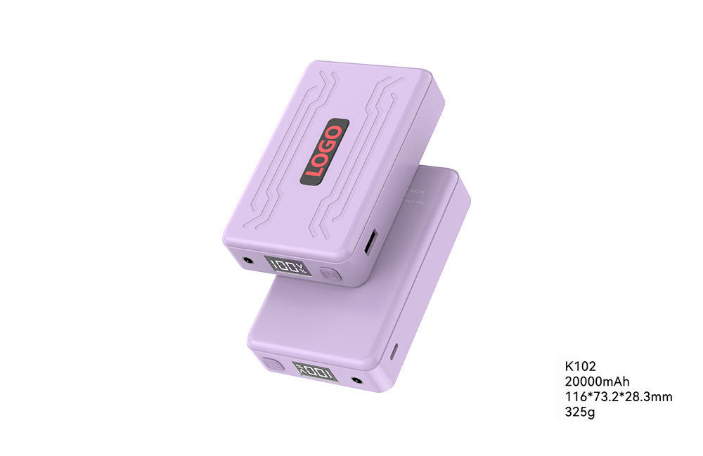 K102D04 20000mAh 防水/不防水 空調服移動電源
